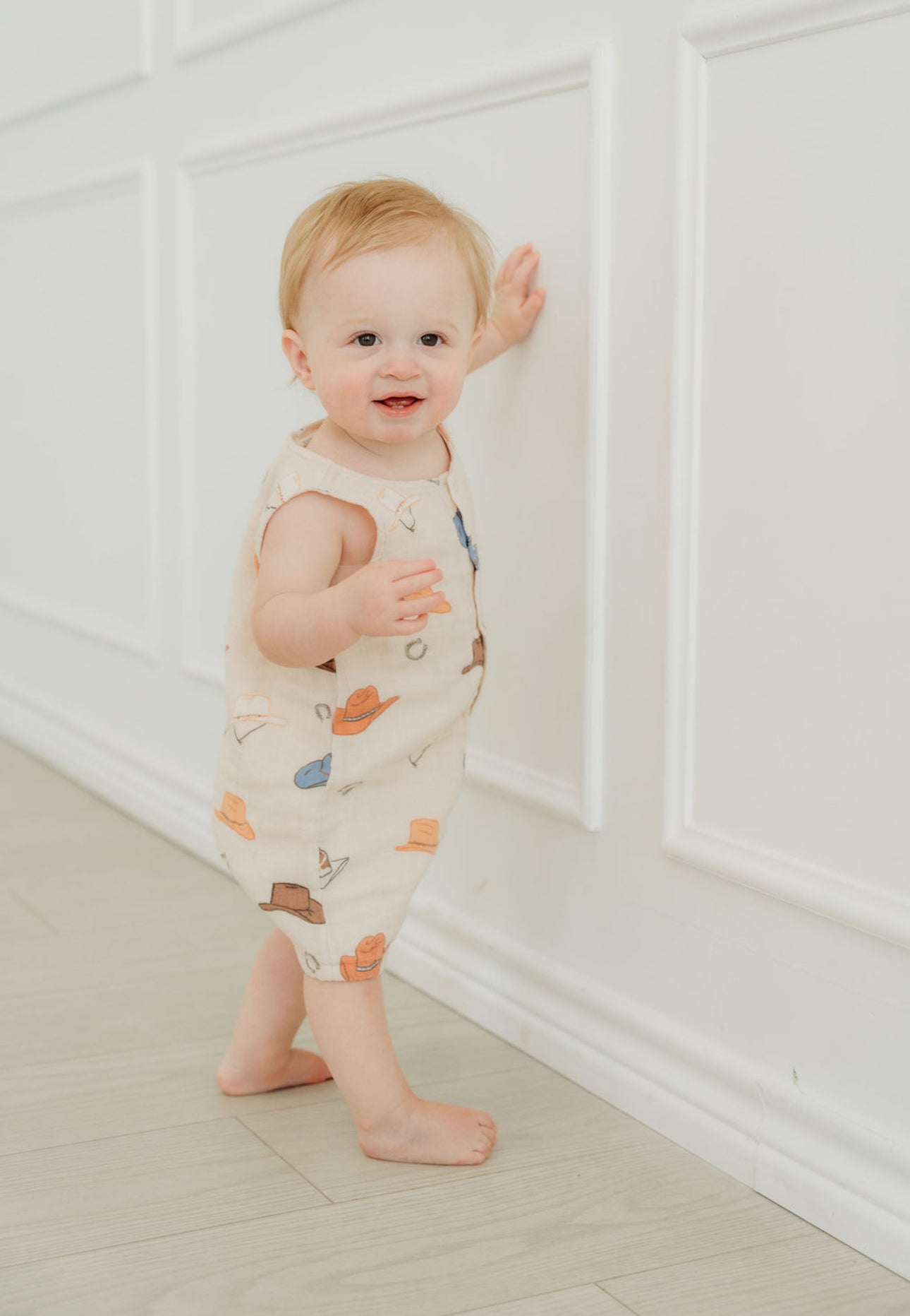 Western Muslin Shortie Romper