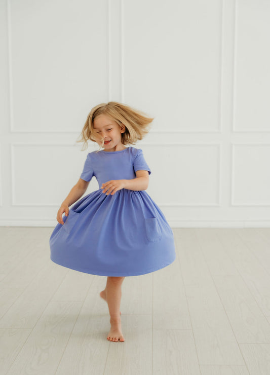 Sunday Best Periwinkle Dress